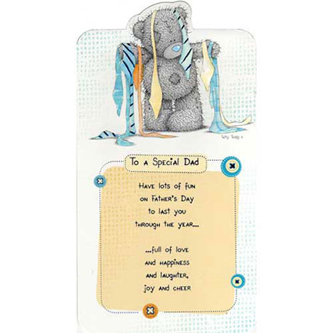 Bear with Ties Me to You Bear Fathers Day Card £2.25